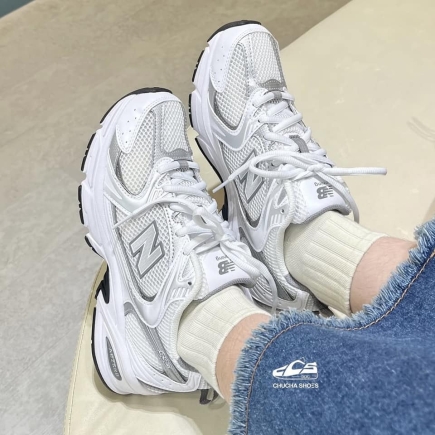 New Balance 530AD "White Silver"